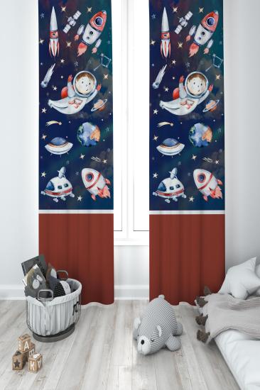MEKTA HOME ÇOCUK ODASI FON PERDESİ