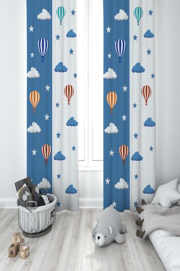 MEKTA HOME ÇOCUK ODASI FON PERDESİ