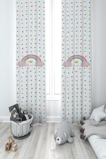MEKTA HOME ÇOCUK ODASI FON PERDESİ