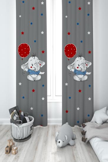 MEKTA HOME ÇOCUK ODASI FON PERDESİ