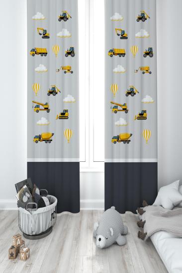 MEKTA HOME ÇOCUK ODASI FON PERDESİ