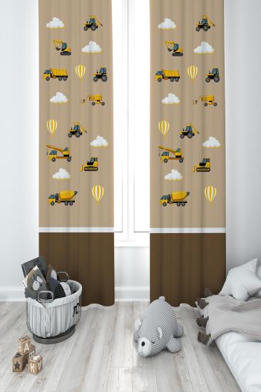 MEKTA HOME ÇOCUK ODASI FON PERDESİ