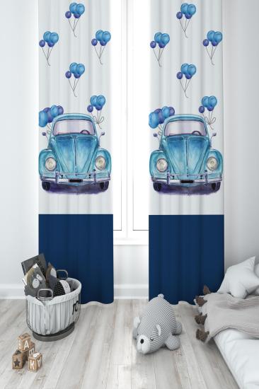MEKTA HOME ÇOCUK ODASI FON PERDESİ