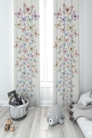 MEKTA HOME ÇOCUK ODASI FON PERDESİ
