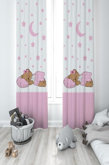 MEKTA HOME ÇOCUK ODASI FON PERDESİ