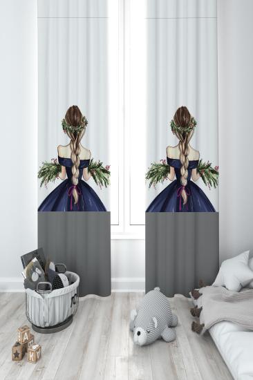 MEKTA HOME ÇOCUK ODASI FON PERDESİ