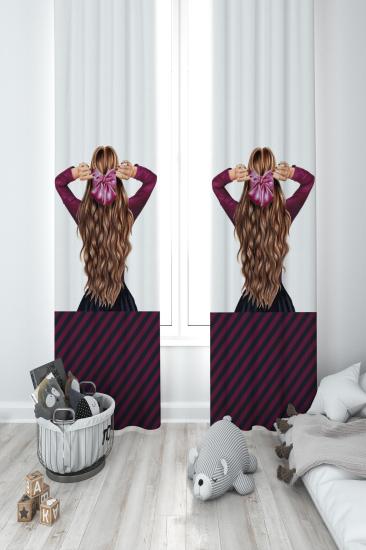 MEKTA HOME ÇOCUK ODASI FON PERDESİ