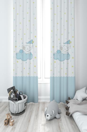 MEKTA HOME ÇOCUK ODASI FON PERDESİ