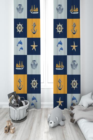 MEKTA HOME ÇOCUK ODASI FON PERDESİ