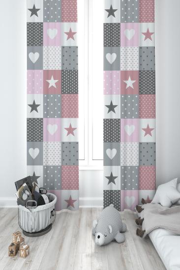 MEKTA HOME ÇOCUK ODASI FON PERDESİ