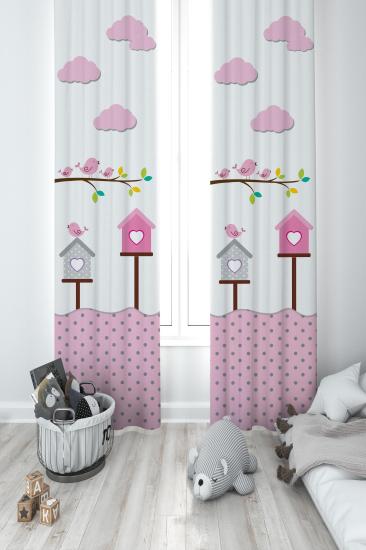 MEKTA HOME ÇOCUK ODASI FON PERDESİ