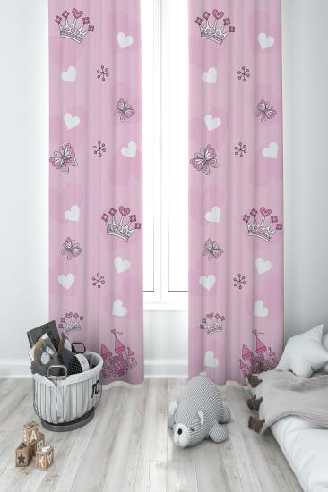 MEKTA HOME ÇOCUK ODASI FON PERDESİ