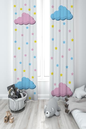 MEKTA HOME ÇOCUK ODASI FON PERDESİ