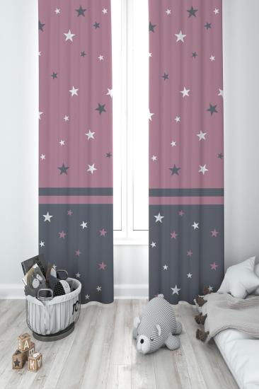 MEKTA HOME ÇOCUK ODASI FON PERDESİ
