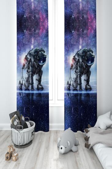 MEKTA HOME ÇOCUK ODASI FON PERDESİ