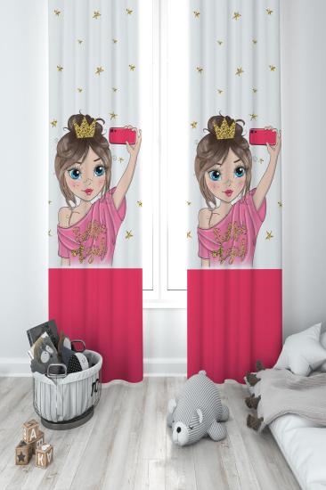 MEKTA HOME ÇOCUK ODASI FON PERDESİ