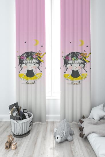 MEKTA HOME ÇOCUK ODASI FON PERDESİ