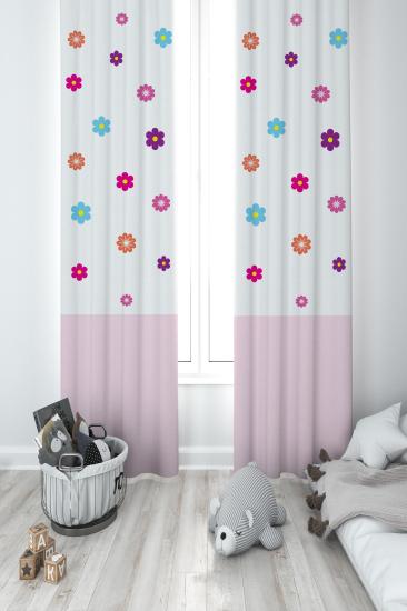 MEKTA HOME ÇOCUK ODASI FON PERDESİ