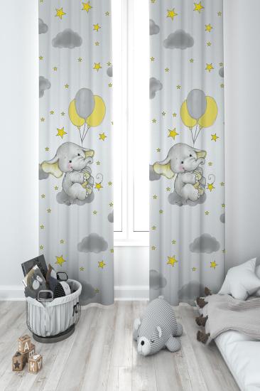 MEKTA HOME ÇOCUK ODASI FON PERDESİ