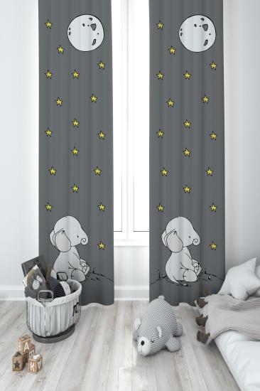 MEKTA HOME ÇOCUK ODASI FON PERDESİ