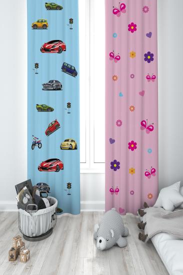 MEKTA HOME ÇOCUK ODASI FON PERDESİ