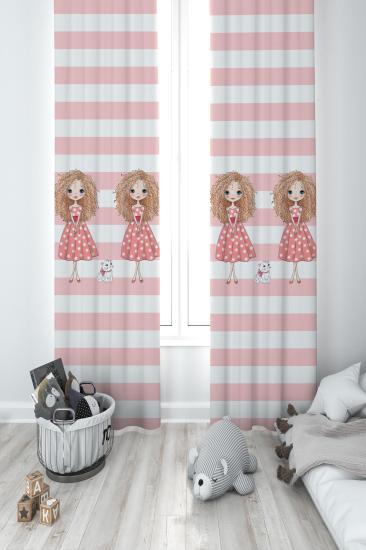 MEKTA HOME ÇOCUK ODASI FON PERDESİ