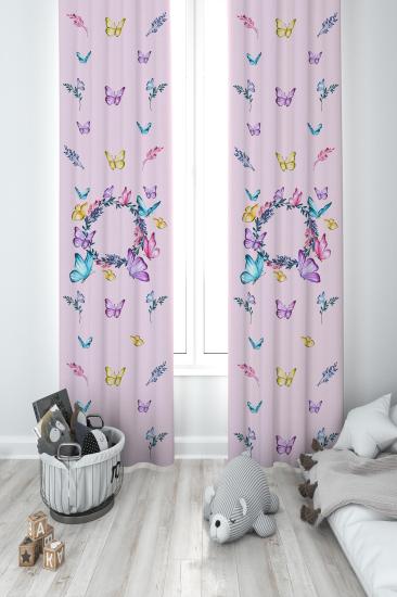 MEKTA HOME ÇOCUK ODASI FON PERDESİ