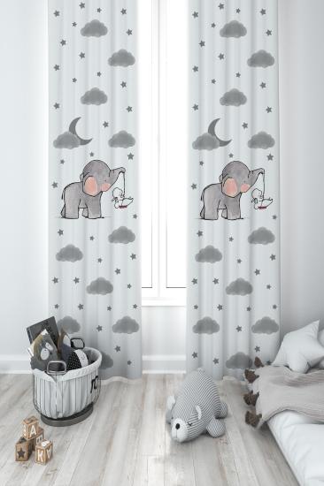 MEKTA HOME ÇOCUK ODASI FON PERDESİ