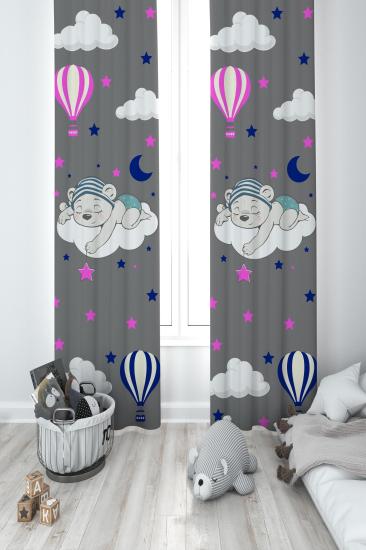 MEKTA HOME ÇOCUK ODASI FON PERDESİ