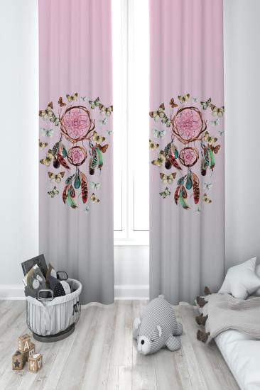 MEKTA HOME ÇOCUK ODASI FON PERDESİ