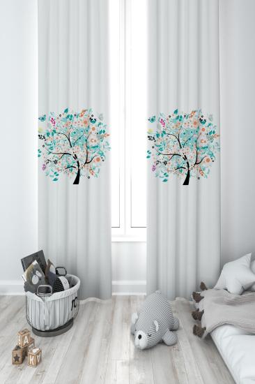 MEKTA HOME ÇOCUK ODASI FON PERDESİ