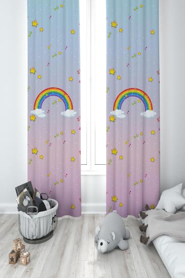 MEKTA HOME ÇOCUK ODASI FON PERDESİ