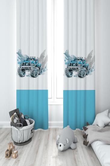 MEKTA HOME ÇOCUK ODASI FON PERDESİ