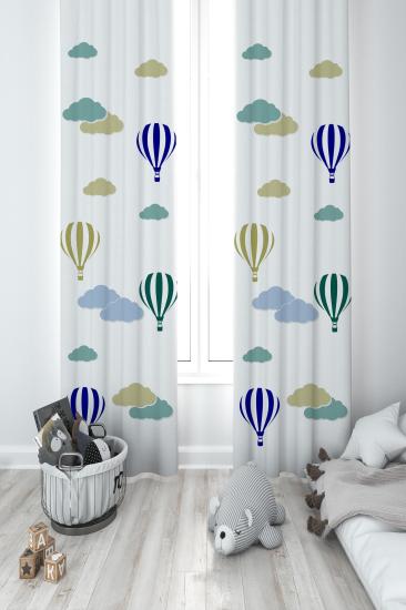 MEKTA HOME ÇOCUK ODASI FON PERDESİ