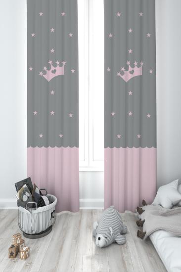 MEKTA HOME ÇOCUK ODASI FON PERDESİ
