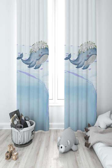 MEKTA HOME ÇOCUK ODASI FON PERDESİ
