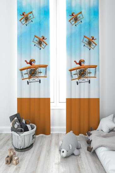 MEKTA HOME ÇOCUK ODASI FON PERDESİ