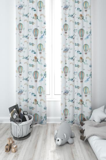 MEKTA HOME ÇOCUK ODASI FON PERDESİ