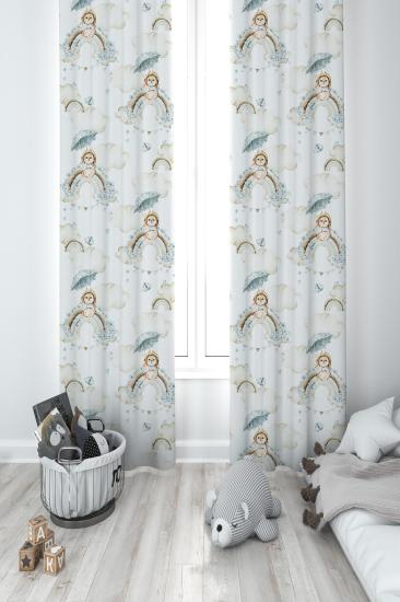 MEKTA HOME ÇOCUK ODASI FON PERDESİ