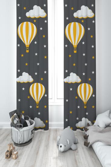 MEKTA HOME ÇOCUK ODASI FON PERDESİ