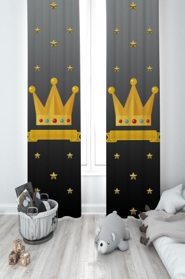 MEKTA HOME ÇOCUK ODASI FON PERDESİ