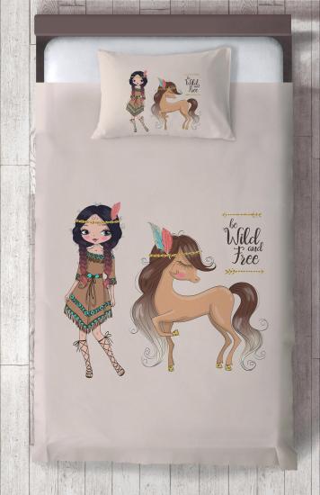 MEKTA HOME ÇOCUK ODASI TEK KİŞİLİK YATAK ÖRTÜSÜ