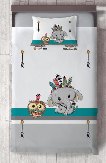 MEKTA HOME ÇOCUK ODASI TEK KİŞİLİK YATAK ÖRTÜSÜ